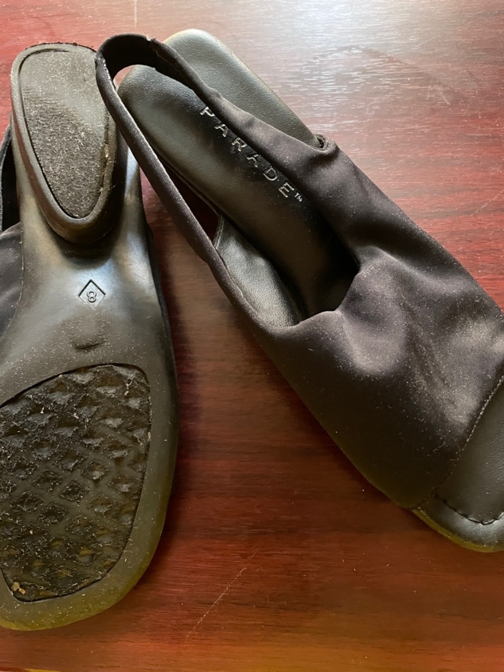 Parade Black Pearl Women's Shoes - Size 8 Wide - Picture 4 of 5
